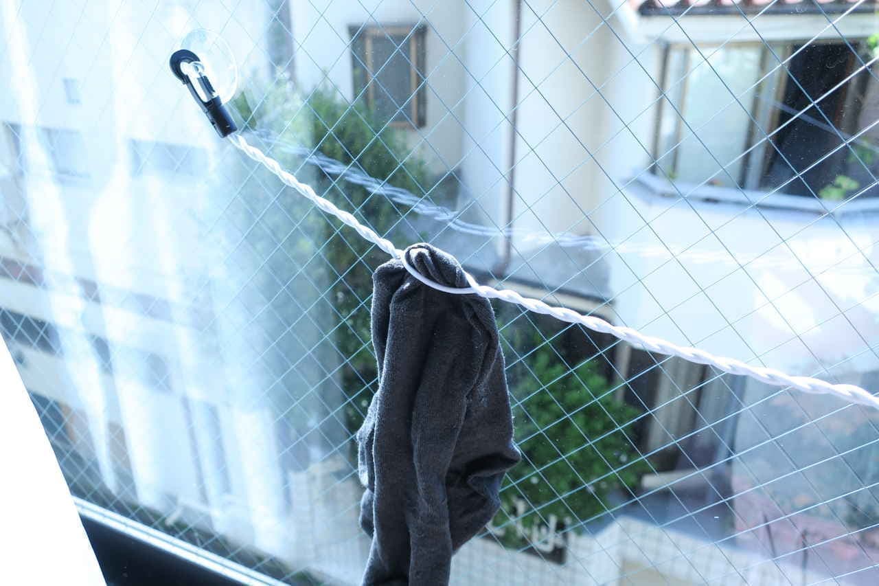 Travel laundry rope