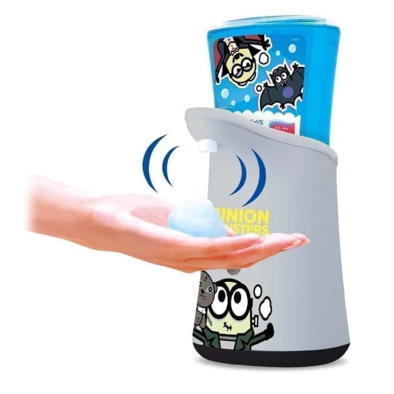Minions are back! Limited design of "Muse No Touch Foam Hand Soap" that automatically produces bubbles