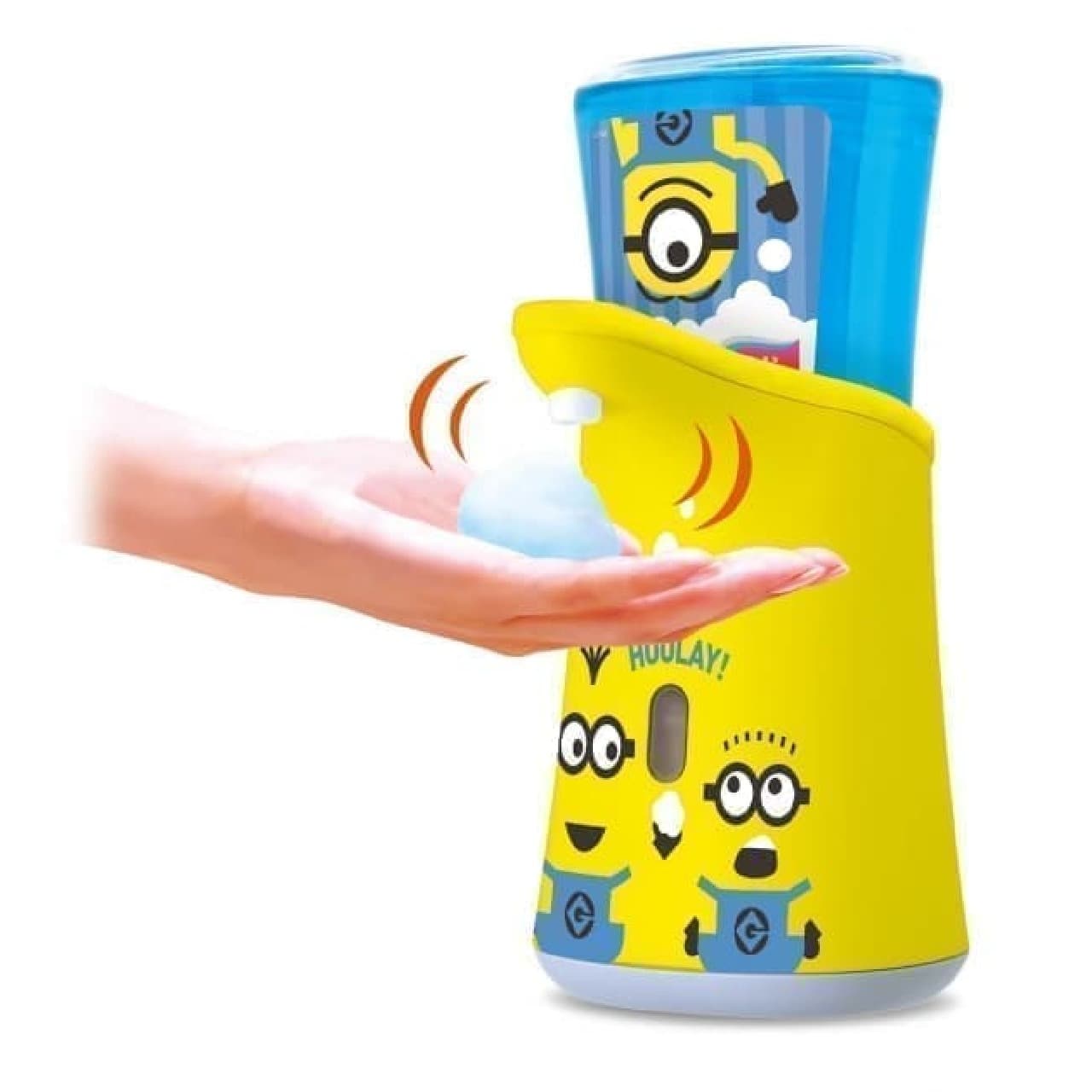 Minions are back! Limited design of "Muse No Touch Foam Hand Soap" that automatically produces bubbles