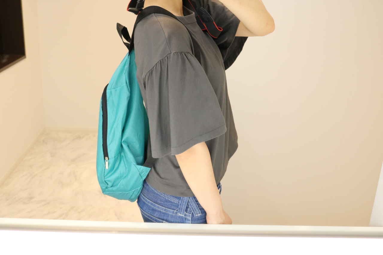 Daiso color backpack