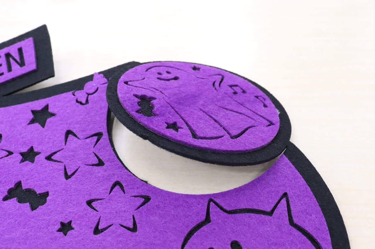 Easily feel like Halloween with Nitori ♪ Cute place mats and black cat felt coasters