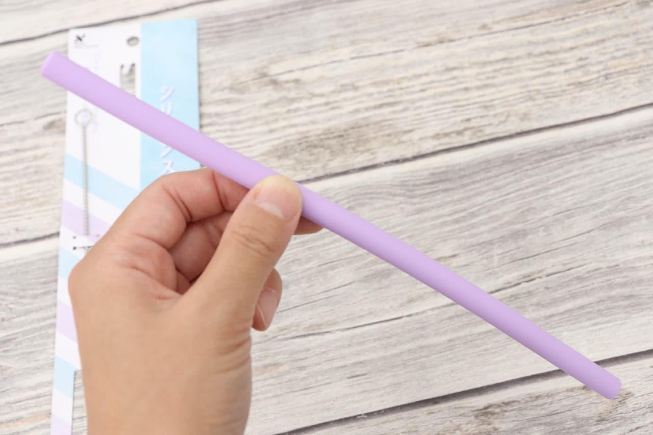 Can be used repeatedly ♪ 100 cute "aluminum straws"-with a special brush, also made of silicone