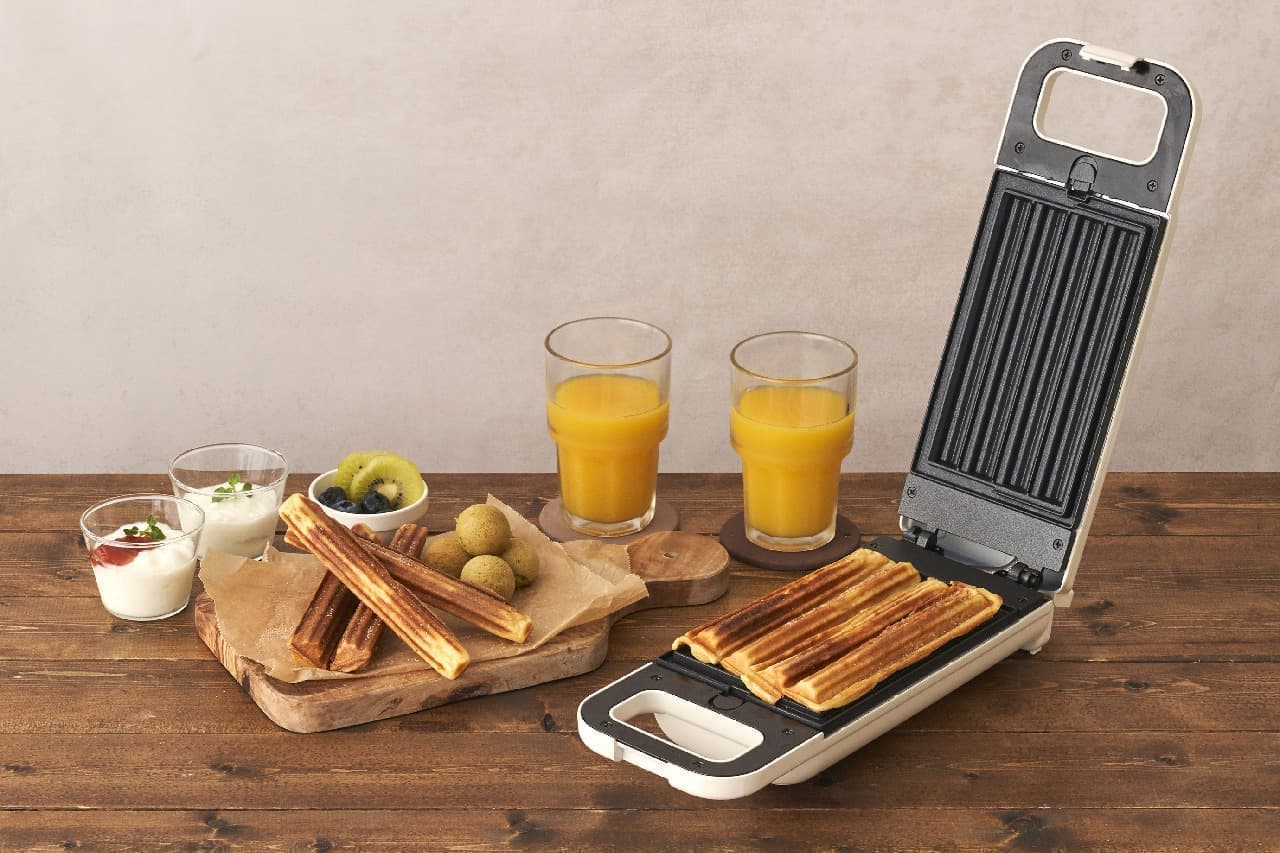 Easily make your favorite churros--cooking appliances that can make baby castella and waffles