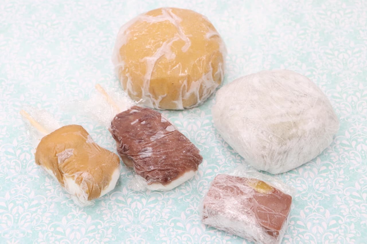 Let's freeze the surplus Japanese sweets--Long-lasting deliciousness, and the dango and daifuku remain chewy