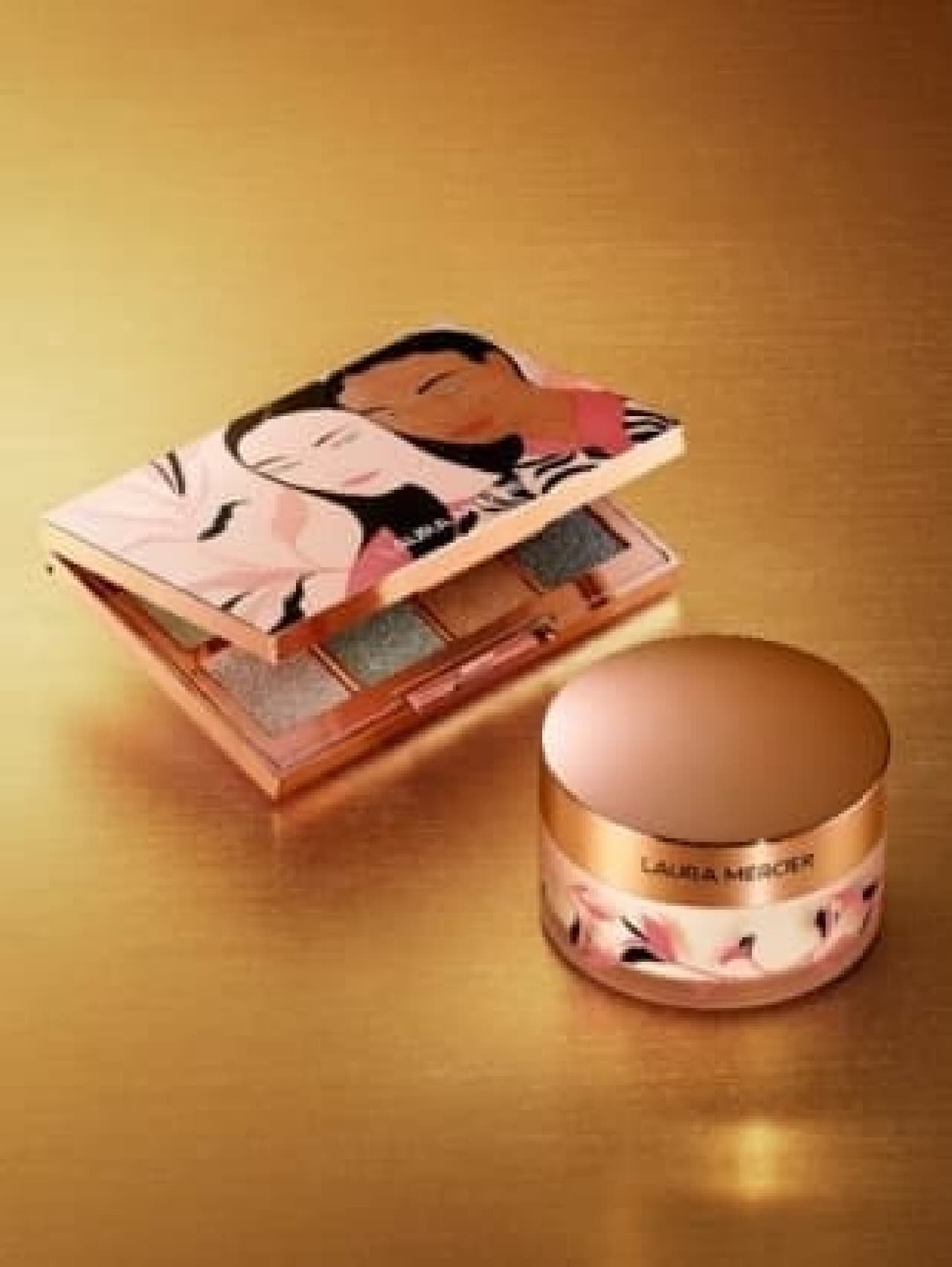 Laura Mercier's Holiday Collection "PAINT THE TOWN GOLD"