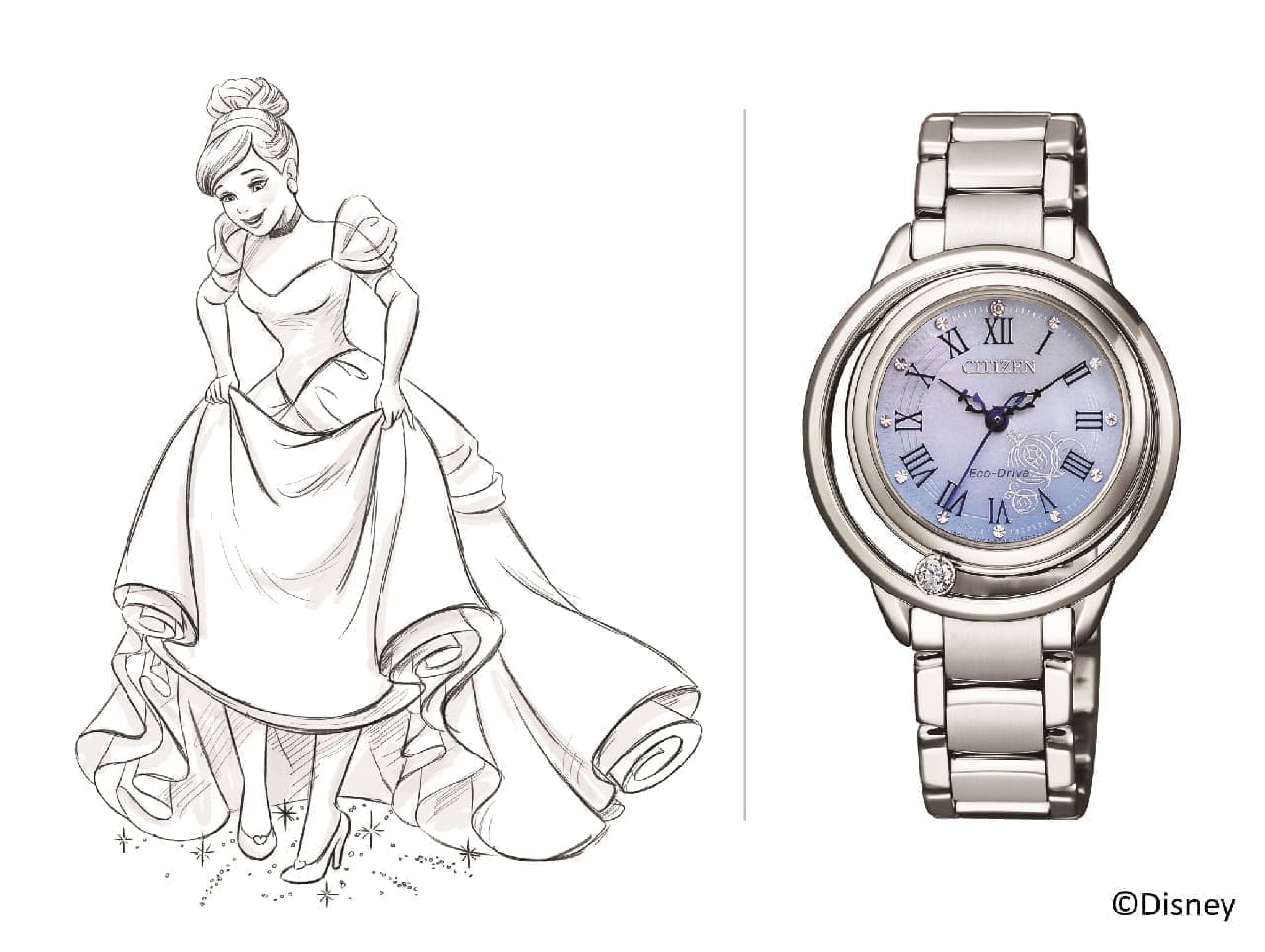 Two beautiful watches from "Frozen 2"-Ariel, Bell, and Cinderella models