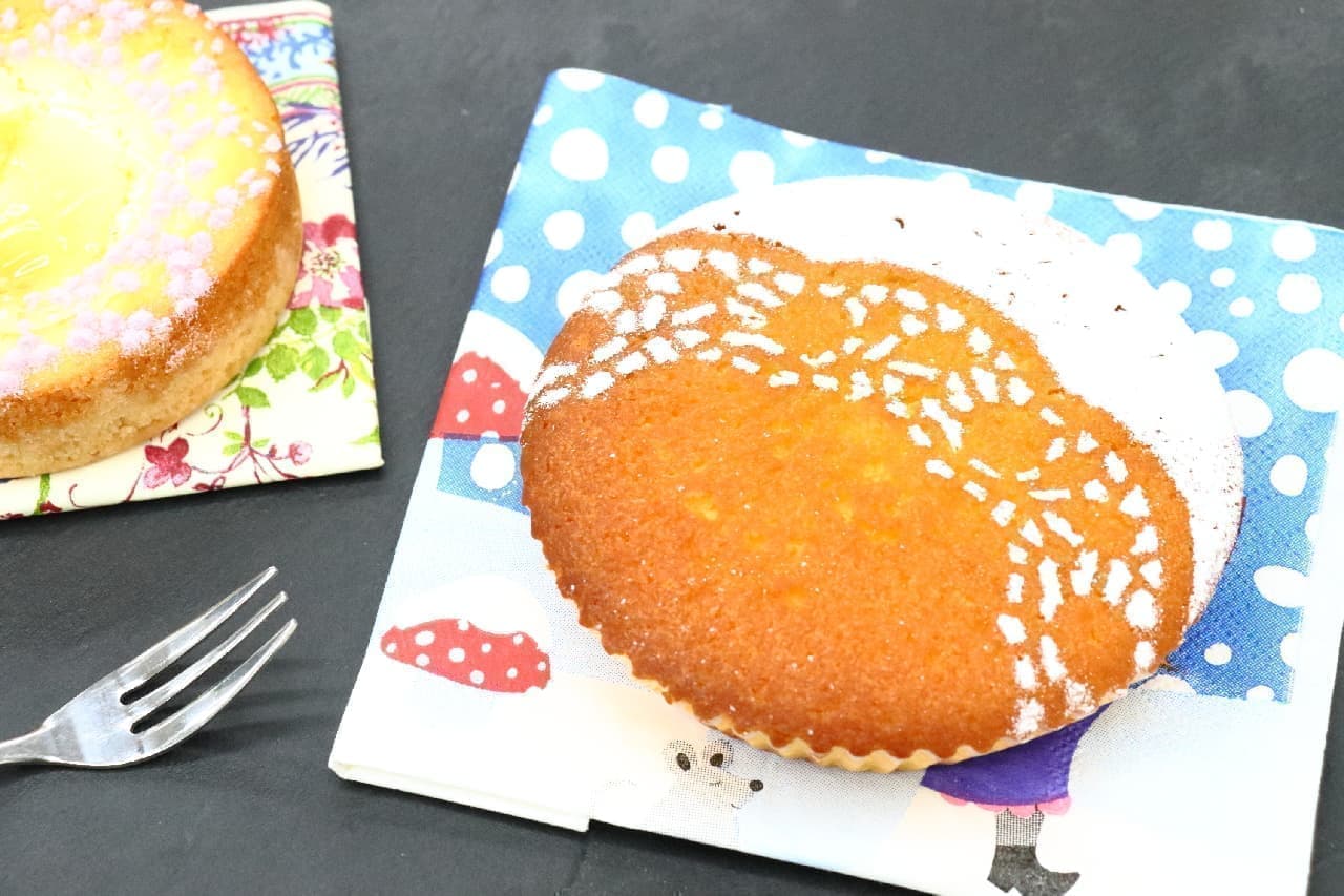 With 100% lace paper and powdered sugar ♪ Super easy decoration method for baked goods