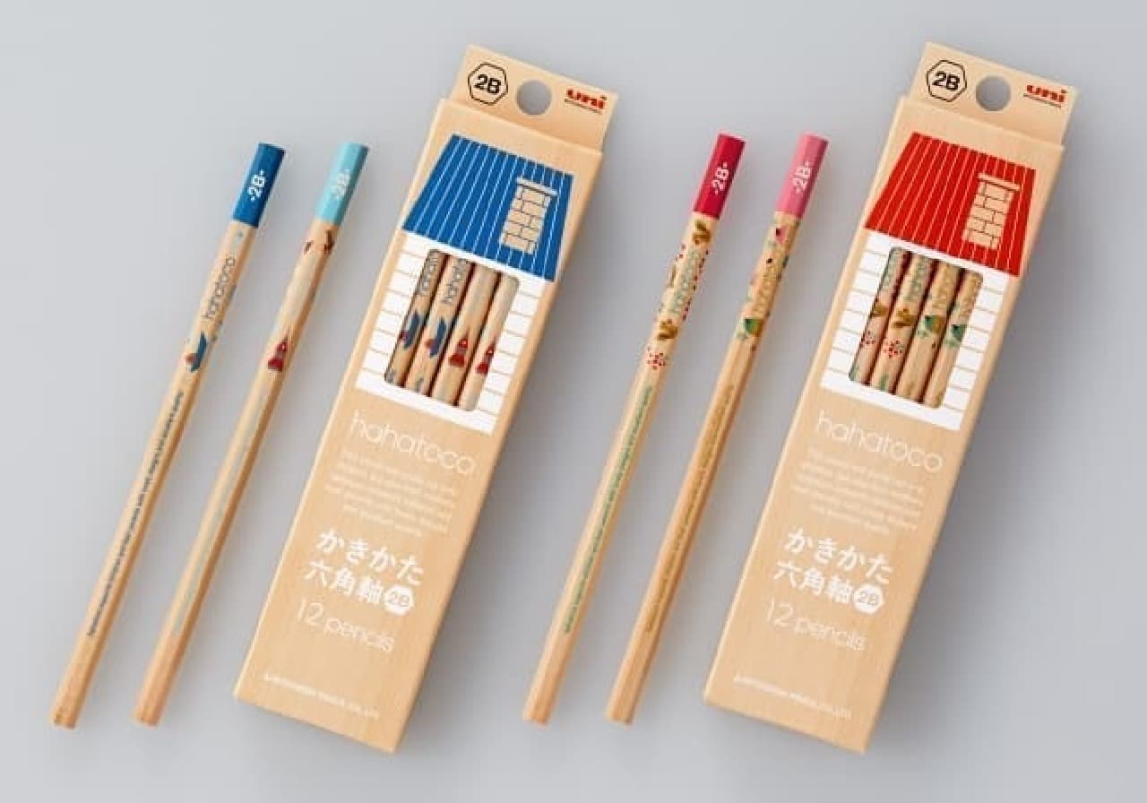 三菱鉛筆の学童向けブランド「hahatoco（ハハトコ）」シリーズの鉛筆に新柄