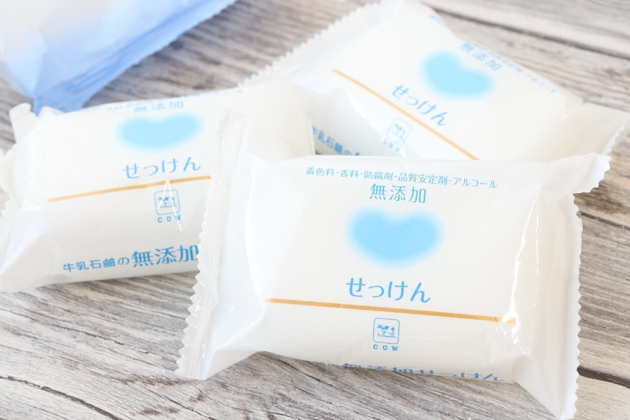 Additive-free soap and additive-free foam hand soap of milk soap