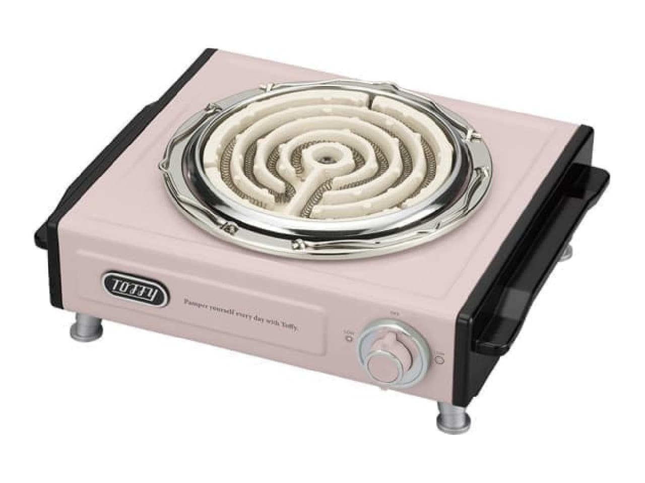 Compact "desktop electric stove" from Toffy--No gas cylinder required, no air pollution