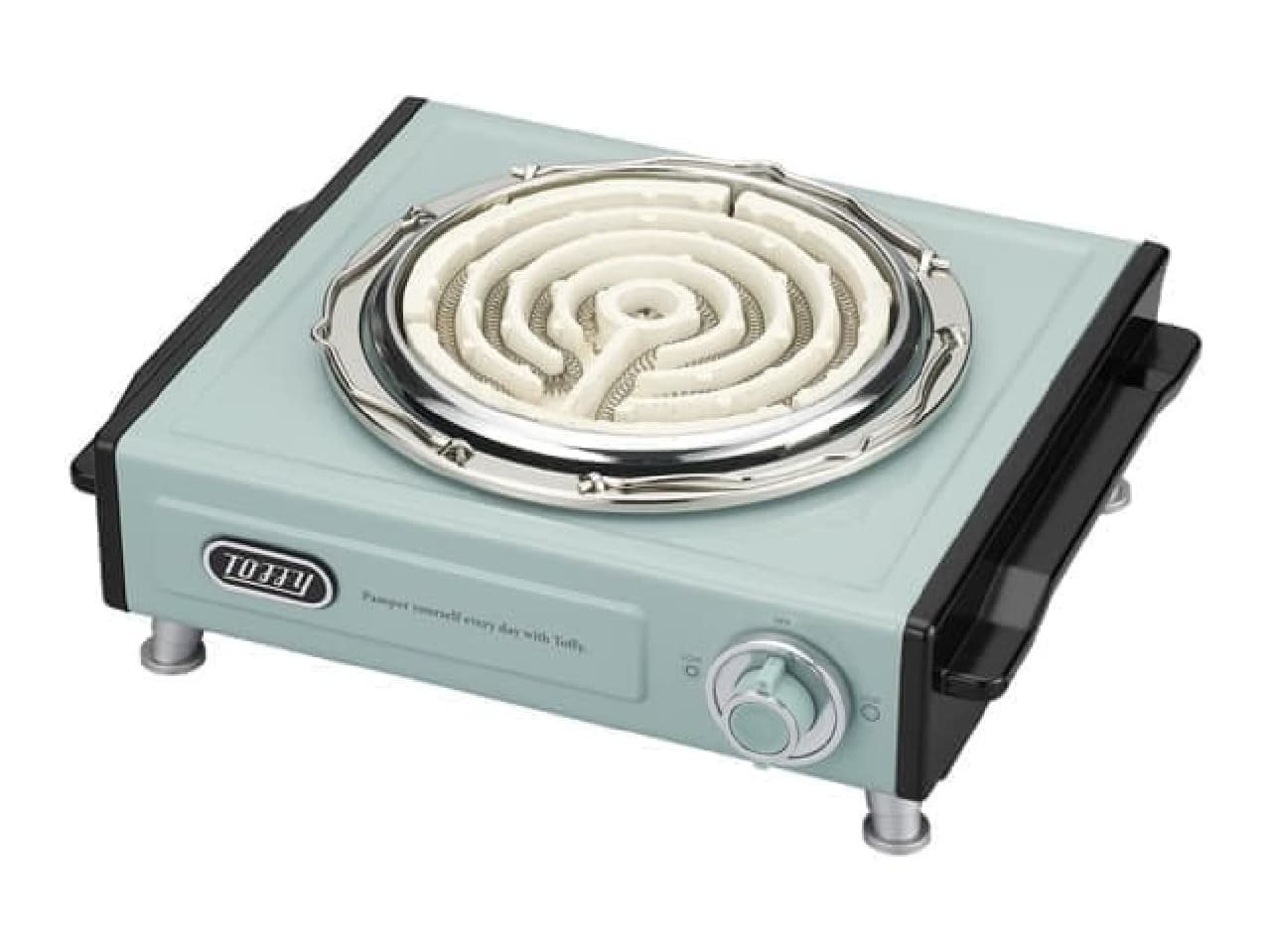 Compact "desktop electric stove" from Toffy--No gas cylinder required, no air pollution