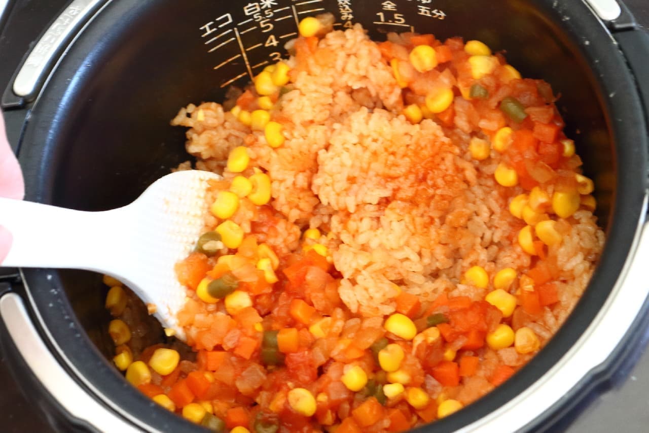 Easy with a rice cooker! Ketchup Price Recipe--For consuming excess ketchup