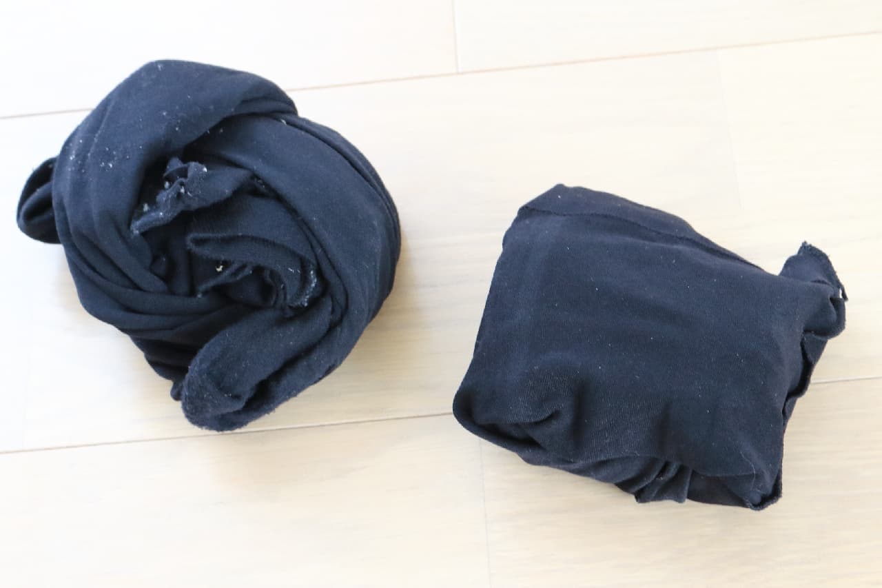 Clean and compact ♪ How to fold stockings and tights--Even Zubora can easily store and prevent transmission