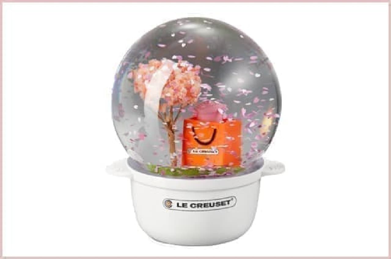 A new life is brilliant ♪ Le Creuset "Flower Collection"-Cute shell Pink pots, tableware, gift sets