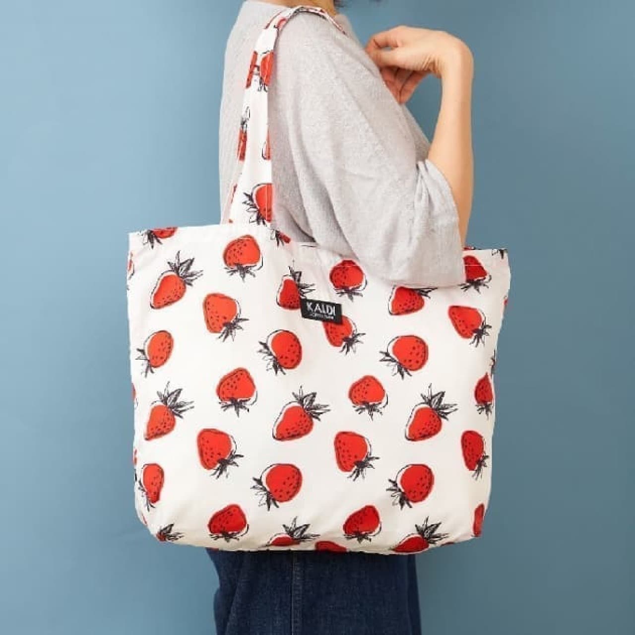 "Strawberry bag" from KALDI Coffee Farm