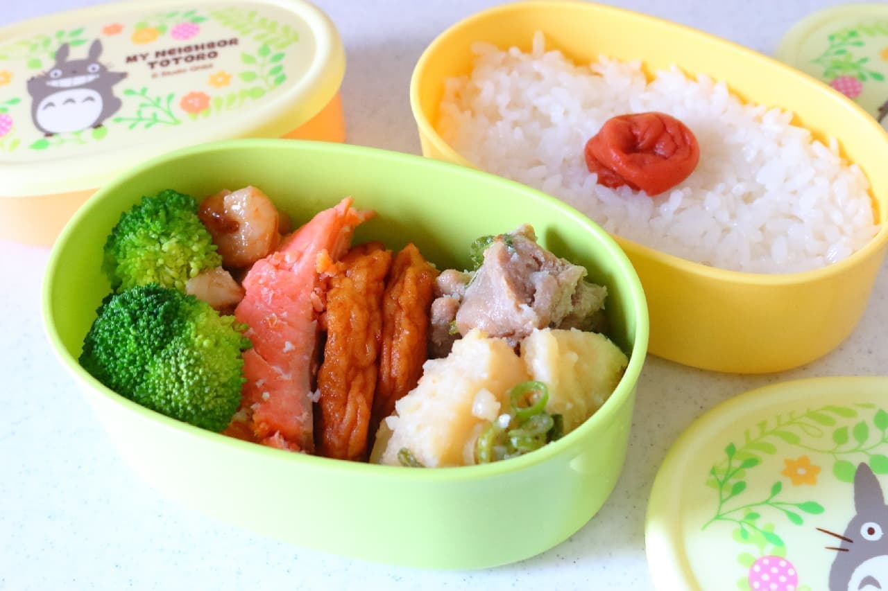 A cute 3-piece set! Skater's nested lunch box