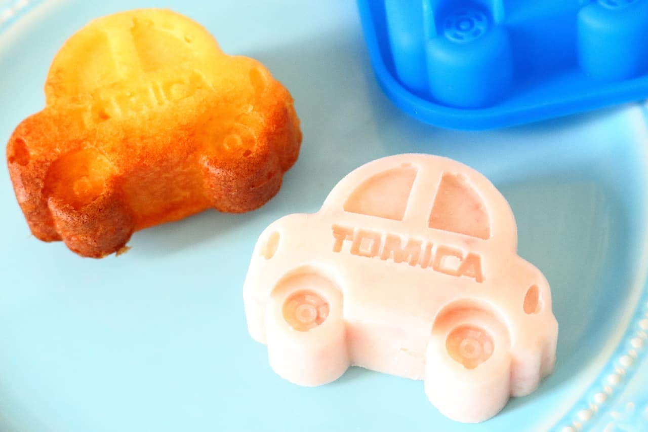 トミカ（TOMICA）のシリコン製ケーキ型
