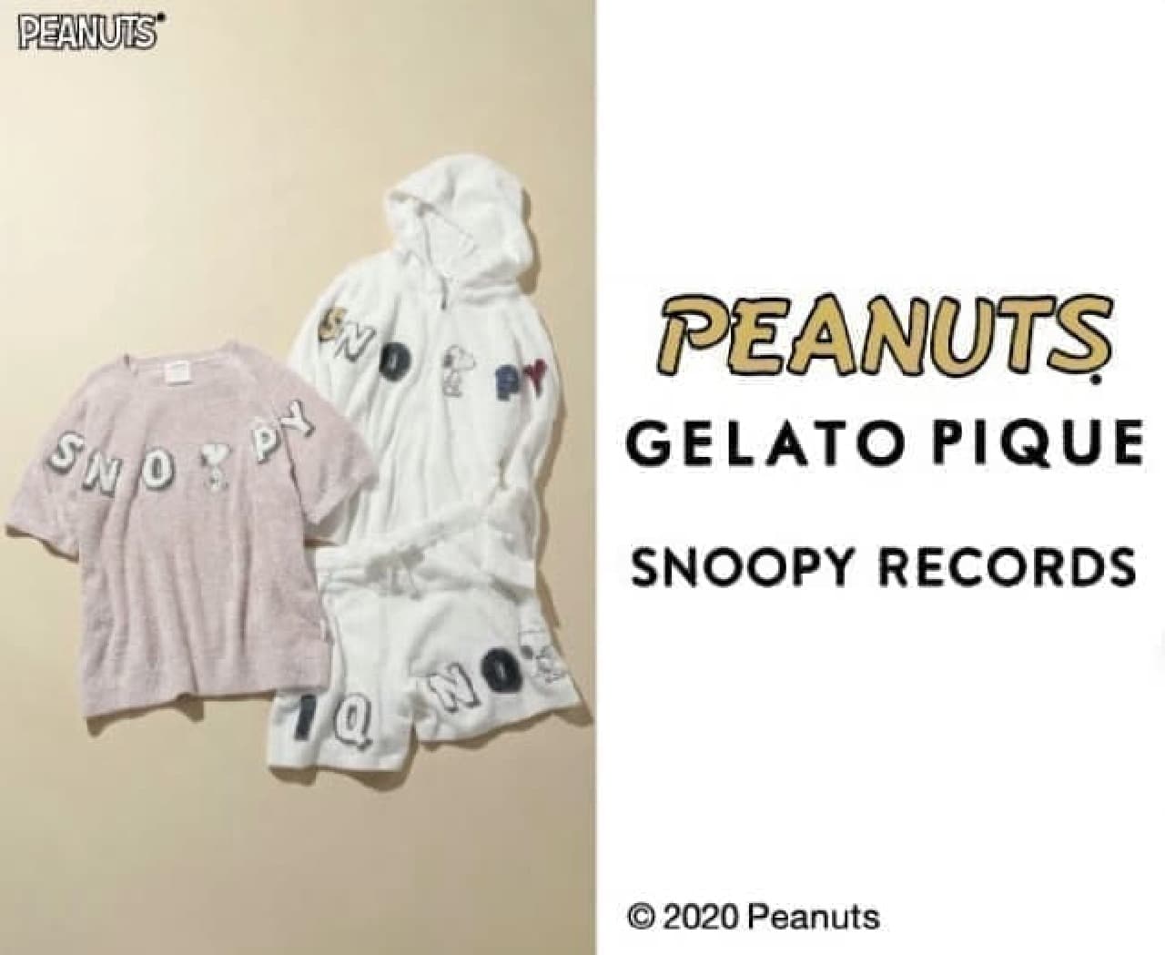 New collaboration between Gelato Pique and PEANUTS