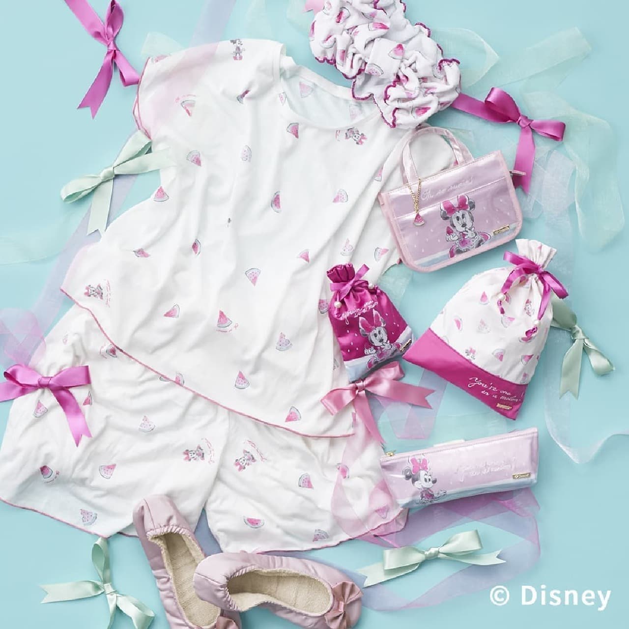 Cute Minnie room wear and pouches from Cocoonist