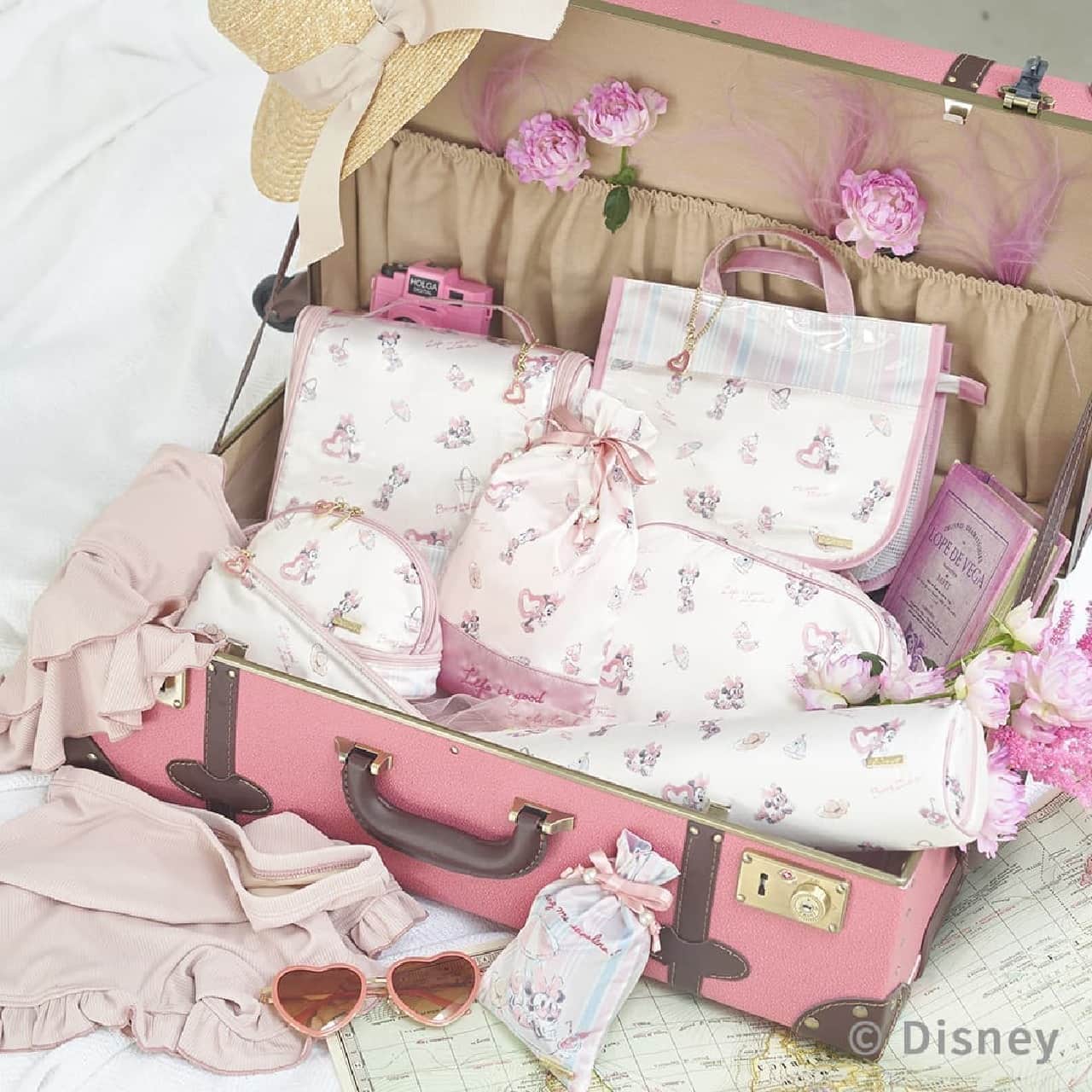 Cute Minnie room wear and pouches from Cocoonist