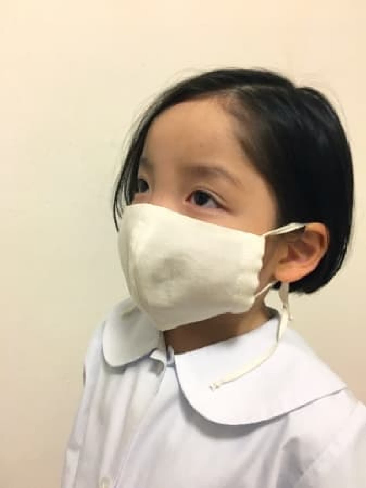中川政七商店の夏用マスク「天然素材のさらさら肌ケアマスク」