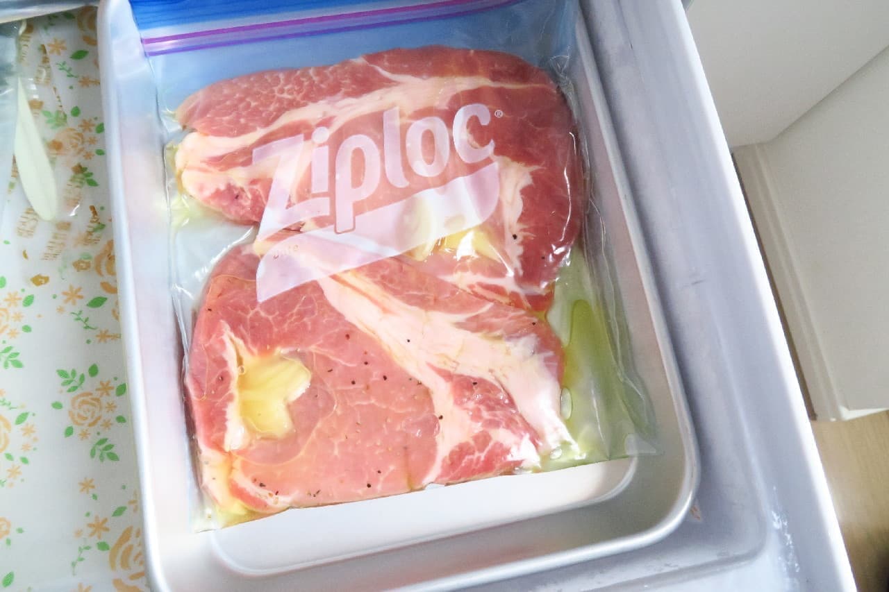【レシピ】便利でおいしい！豚肉の下味冷凍 -- にんにくオイルで風味豊か＆しっとりに