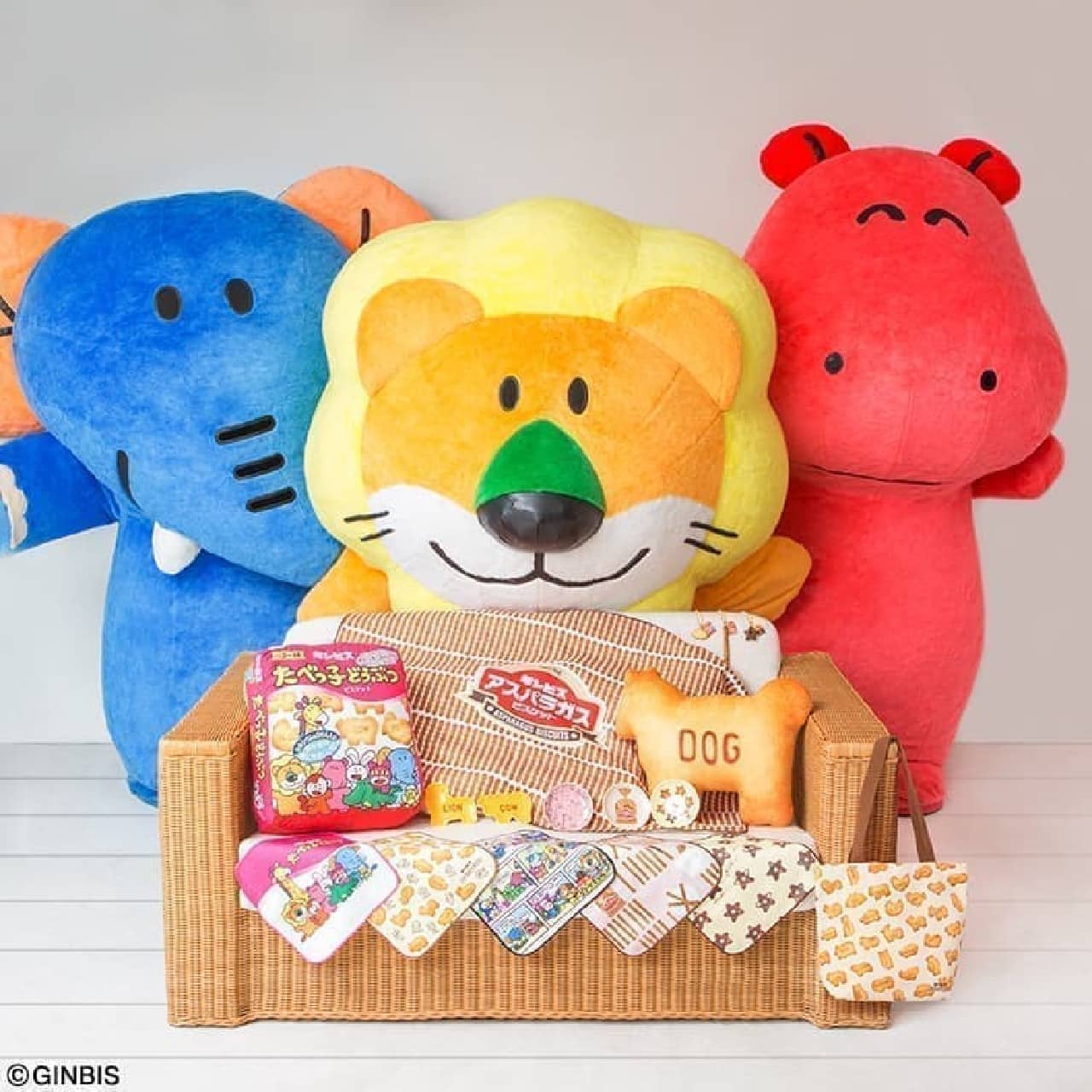 Ichiban Kuji Ginbis Tabekko Animal A lot of sweets collection
