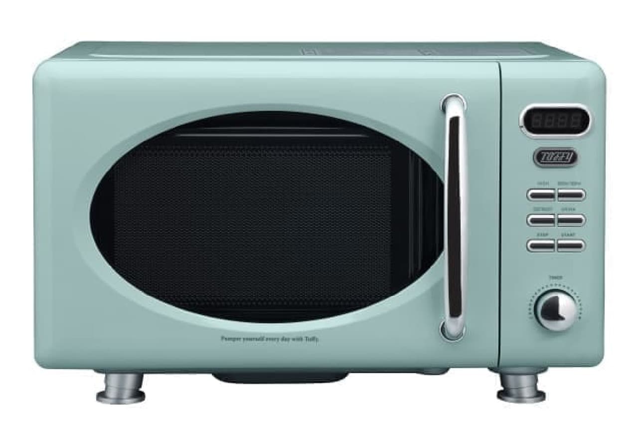 Retro & cute Toffy microwave oven released --Compact size that
