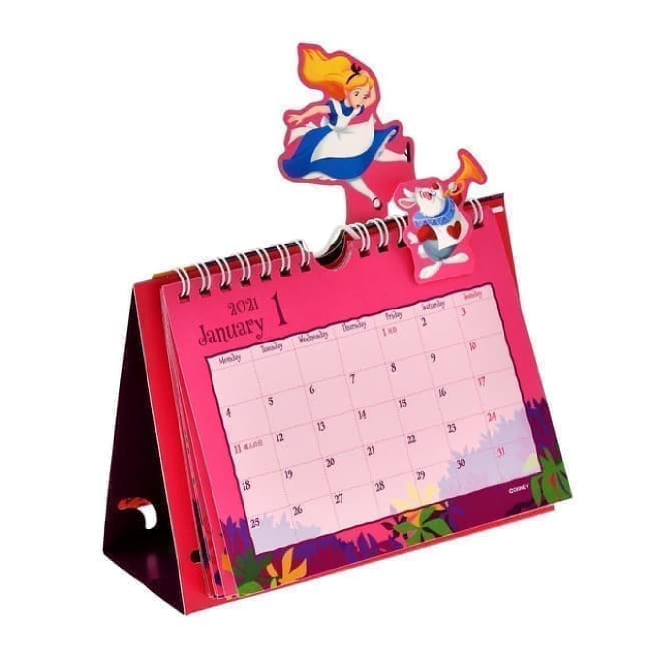 2021 calendar and schedule book for shop Disney --Original design of Rolburn Diary