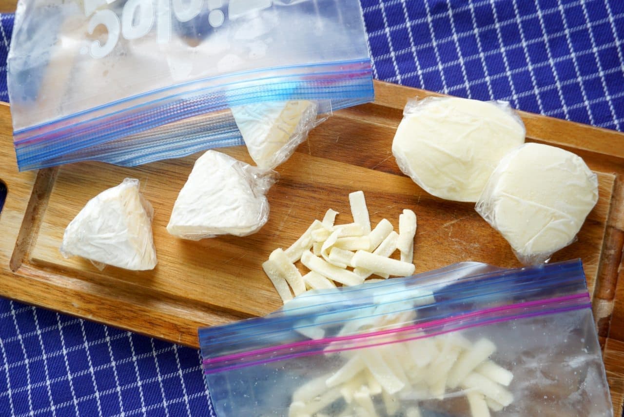 チーズの冷凍保存方法