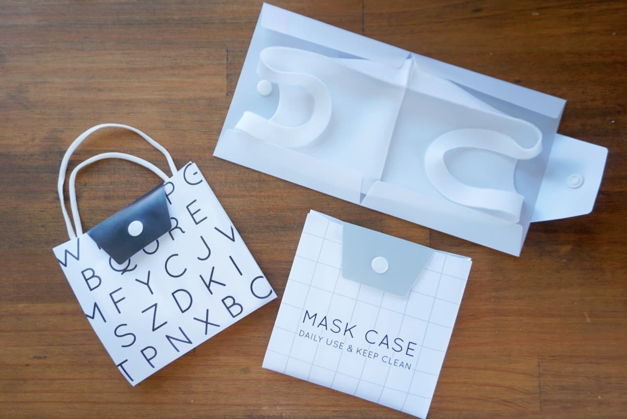 Mask temporary storage case