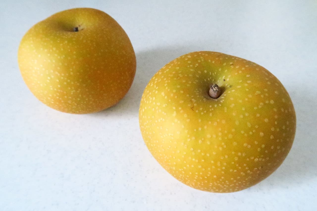 和梨の冷蔵保存法