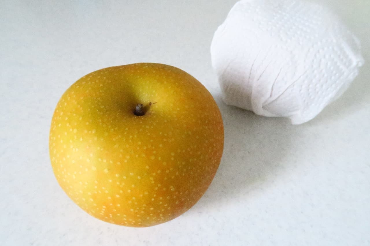 みずみずしさをキープ！和梨の保存法 -- “おしり”を上にして冷蔵庫の野菜室へ