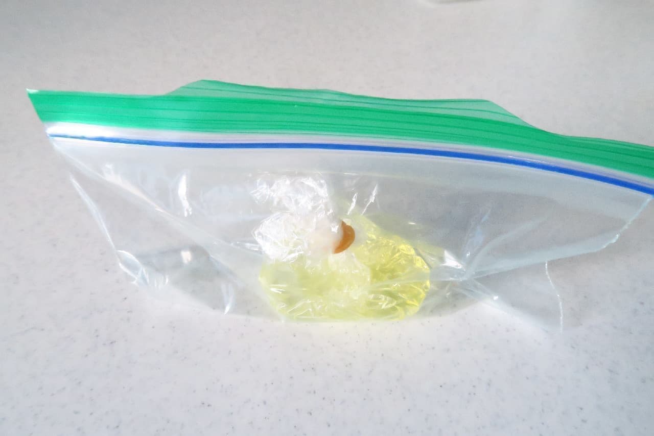 Freezing storage method of egg white
