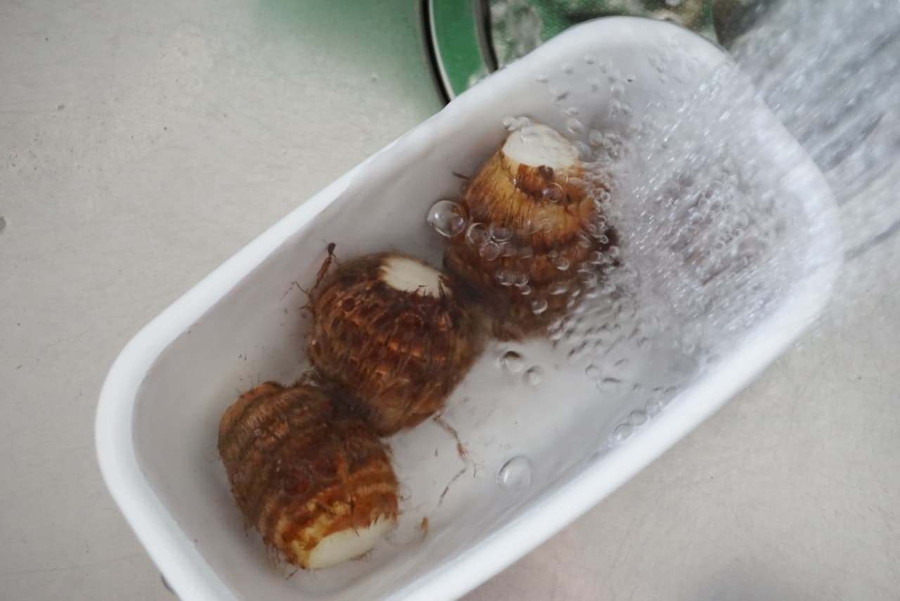里芋の冷凍保存方法