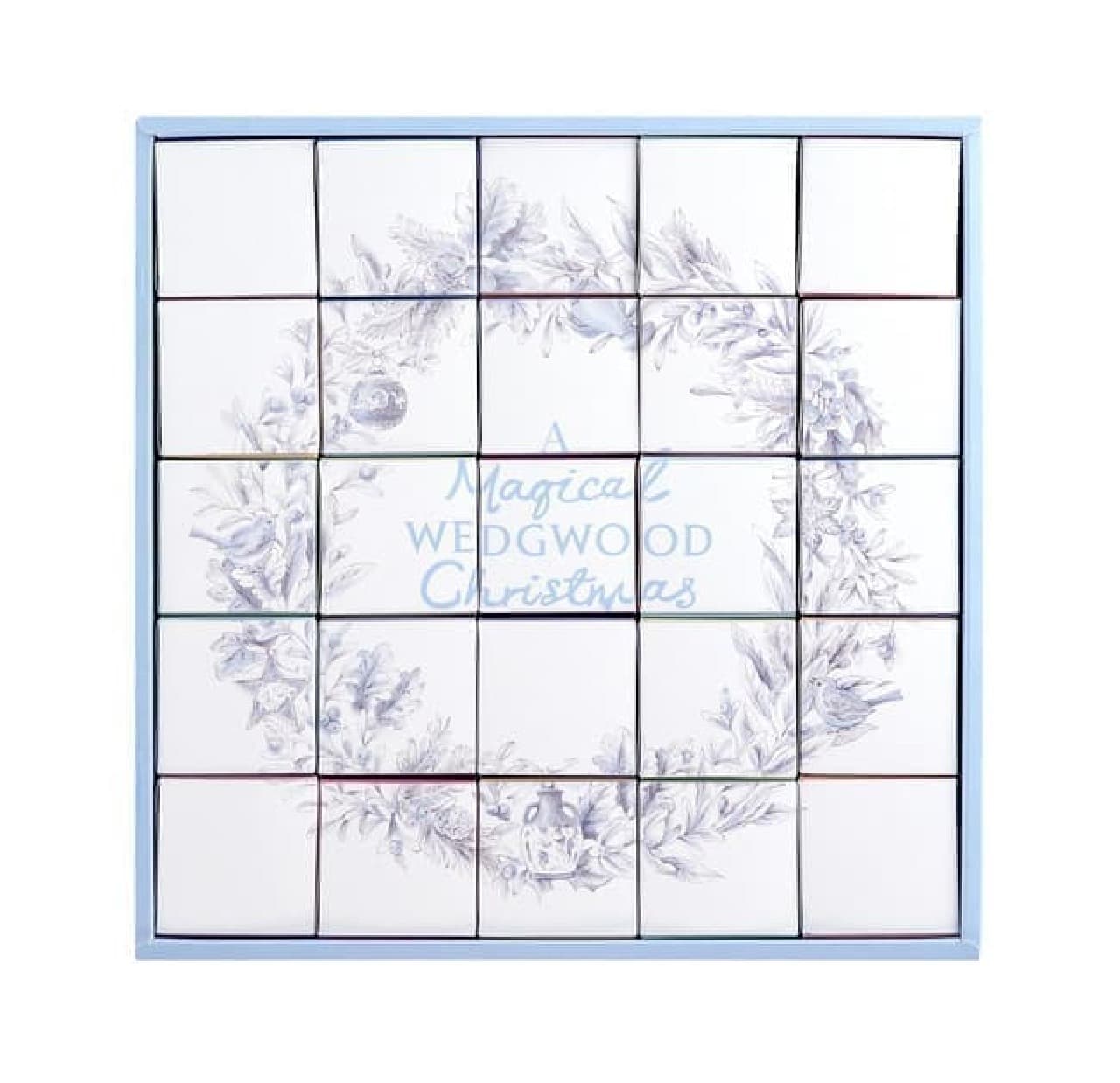 Wedgwood "Advent Tea Calendar" is available in limited quantities--25 types of tea to enjoy while waiting for Christmas