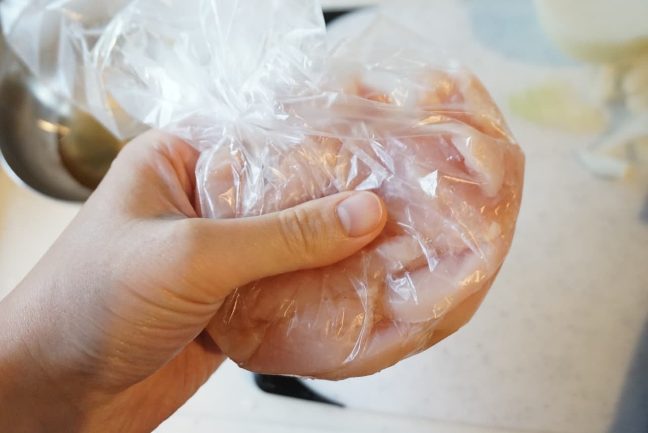 The trick to make chicken breast moist and tender