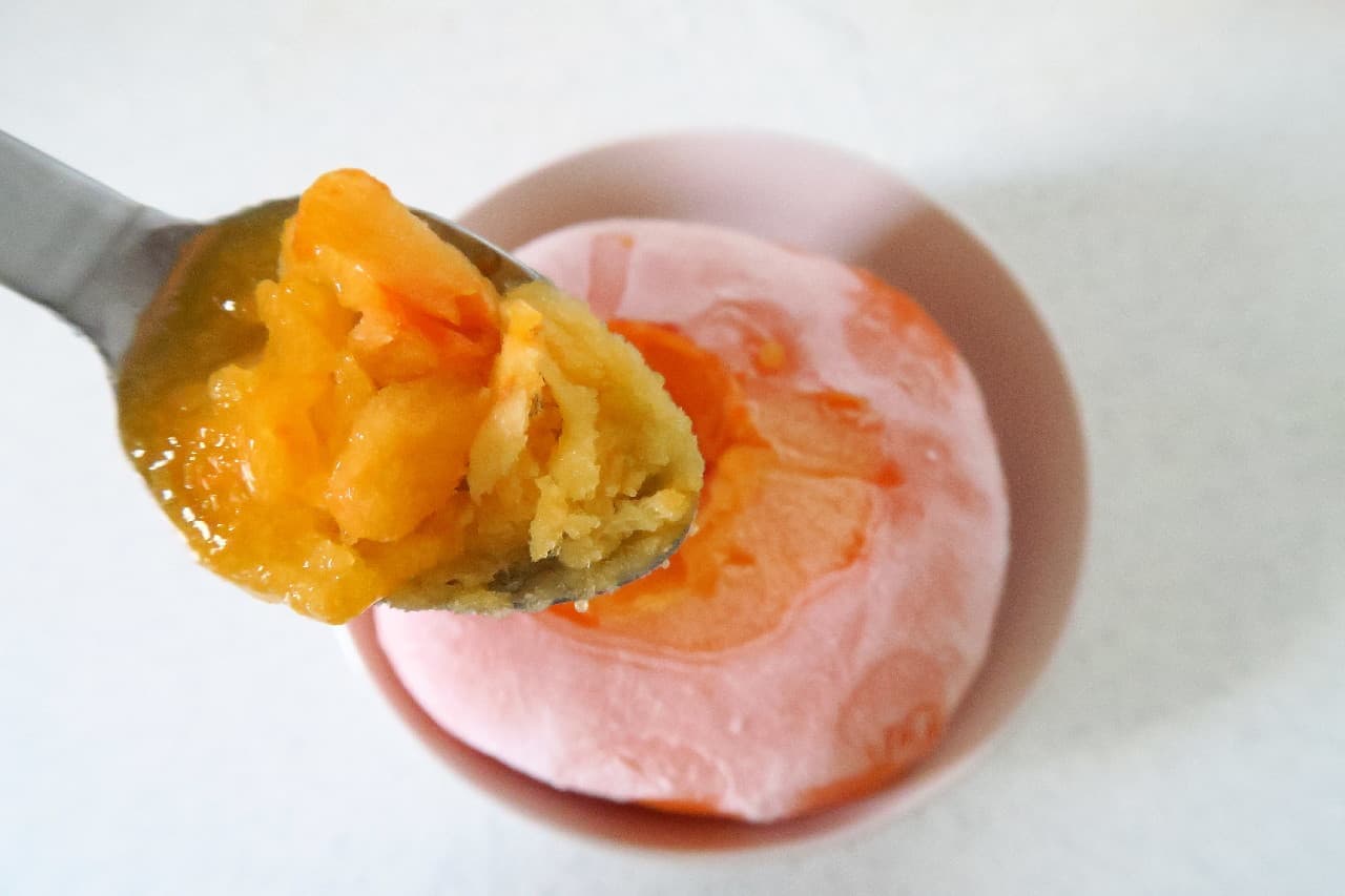 Step 4 For a cool cold sorbet ♪ How to freeze persimmons
