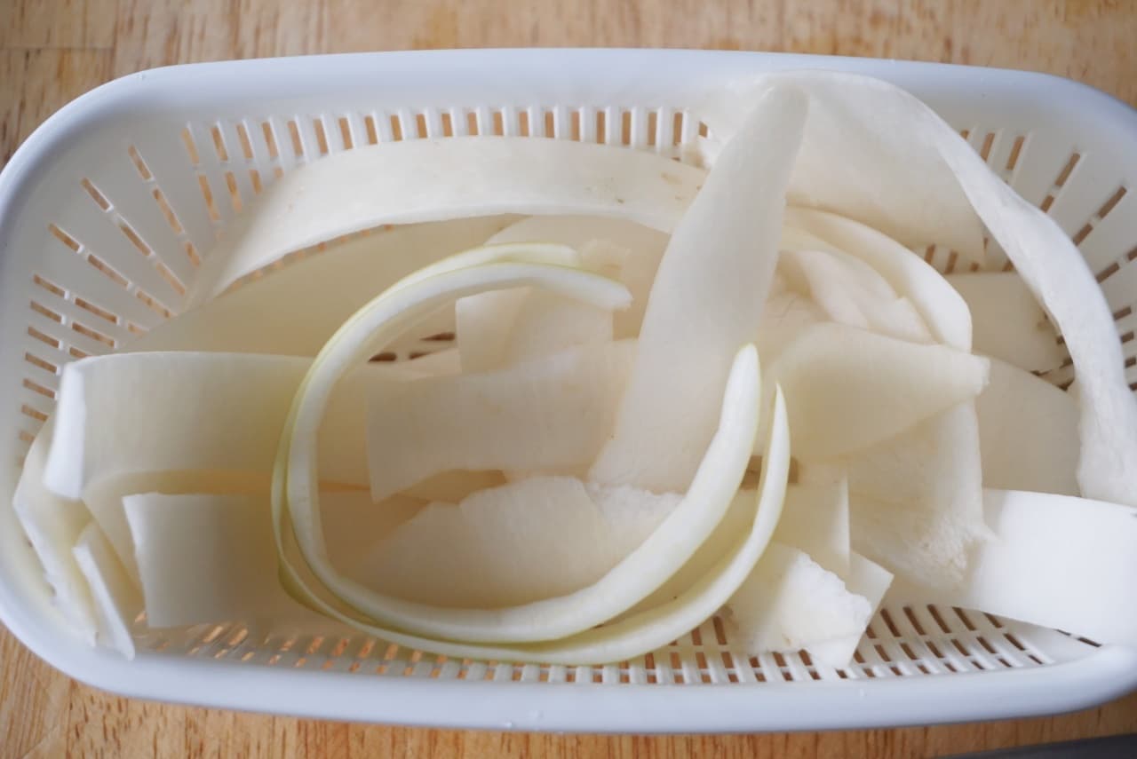 Recipe for eating up a whole daikon radish