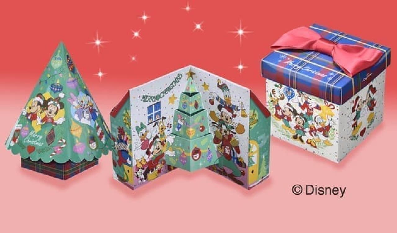 There is also a box that can be displayed on the tree! Ginza Cozy Corner x Disney's cute Christmas sweets