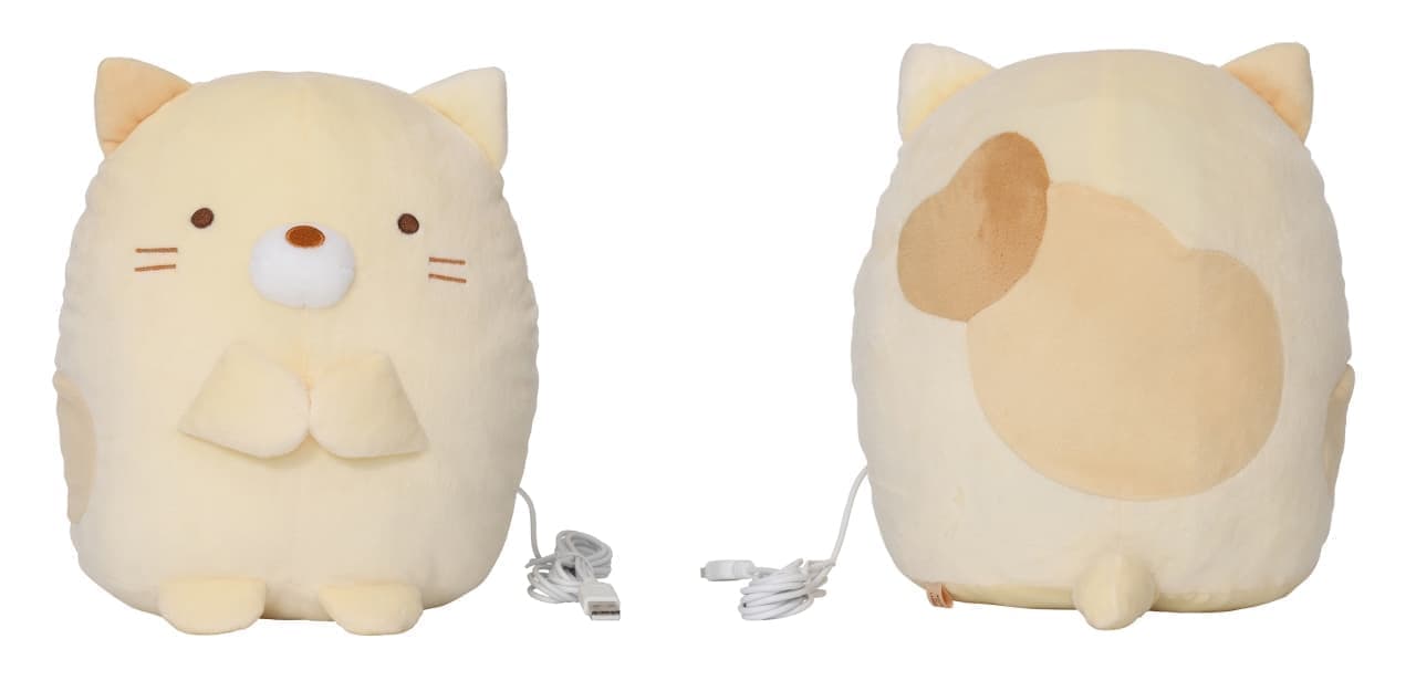 Plush toy with built-in heater "Warm Kasumikko Gurashi"