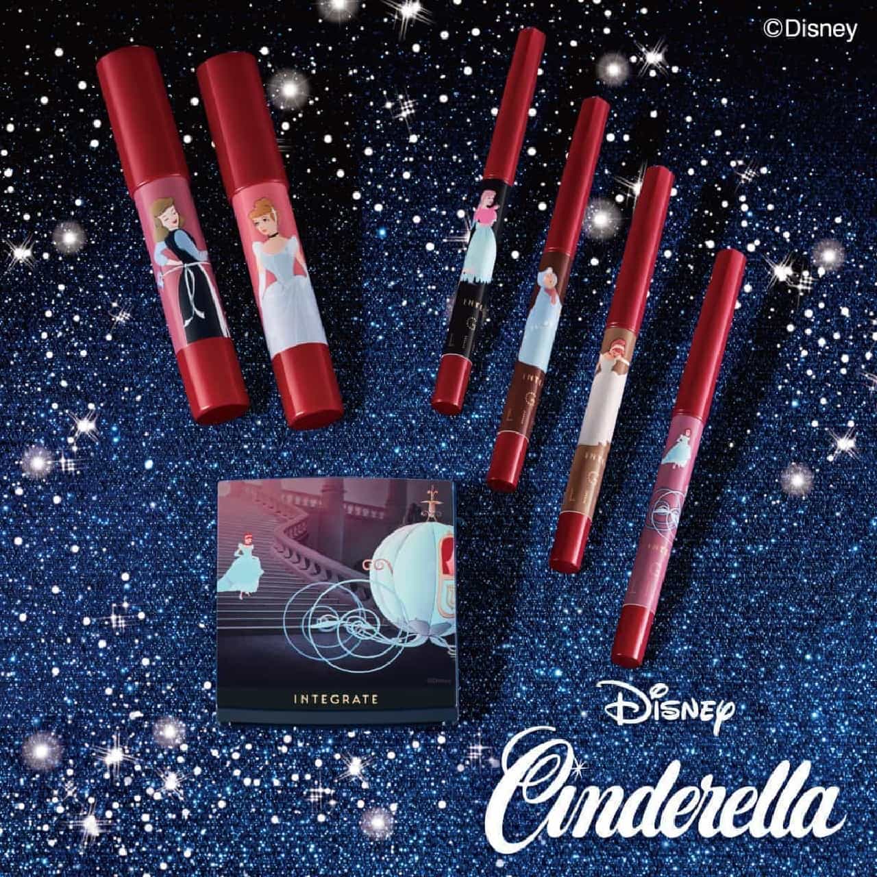 Integrated Cinderella limited design cosmetics