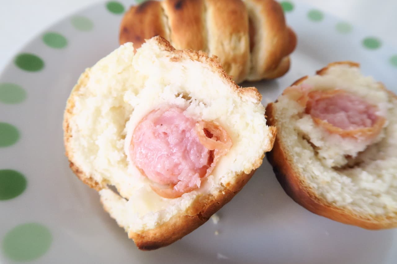Easy with hot cake mix ♪ Wiener roll recipe --Perfect for light meals and snacks
