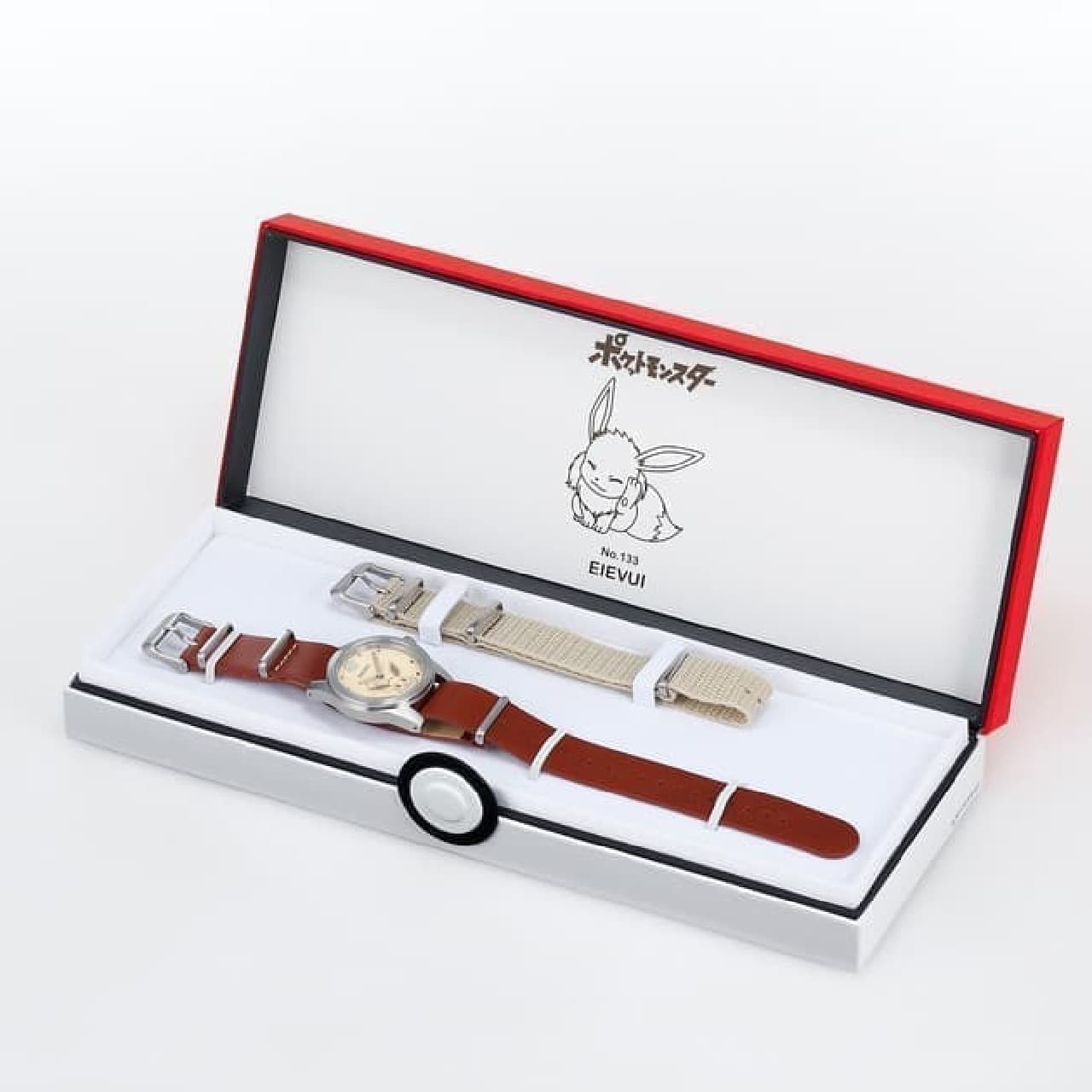 I'm happy with the fine details! "Seiko & Pokemon Special Model" Appears --4 types such as Pikachu and Eevee