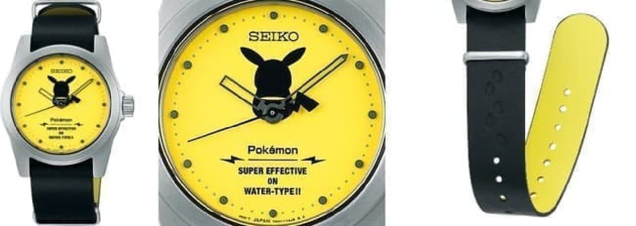 I'm happy with the fine details! "Seiko & Pokemon Special Model" Appears --4 types such as Pikachu and Eevee