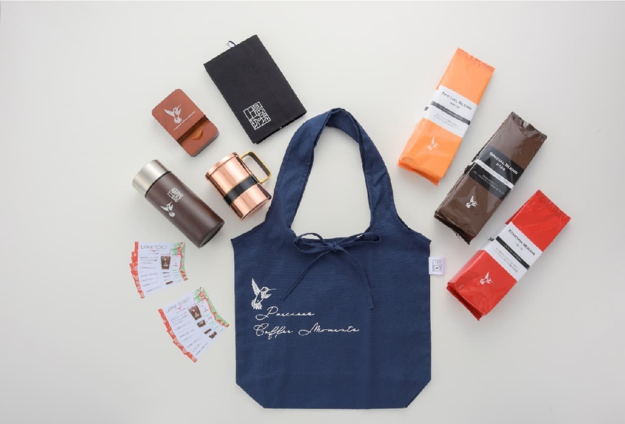Also for eco-bags ♪ Lucky bag "HAPPY BAG" is now available from Ueshima Coffee --- Limited coffee beans and drink voucher tote bag
