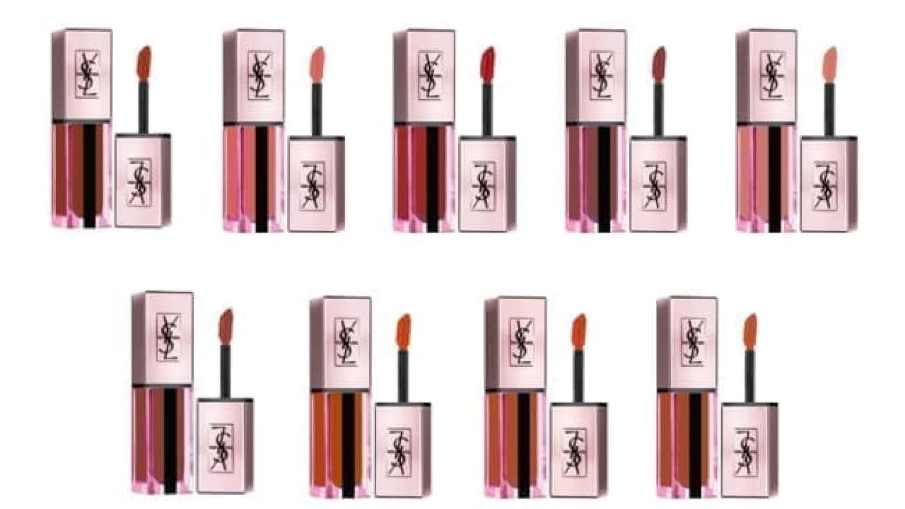 YSL "Rouge Pure Couture Verni Water Glow"