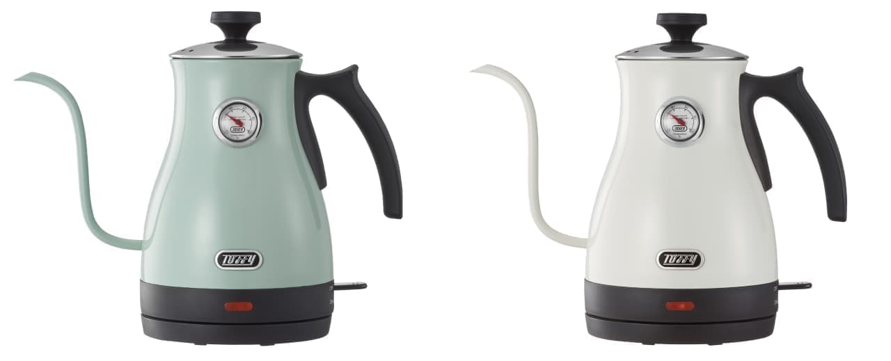 Electric kettle with Toffy thermometer