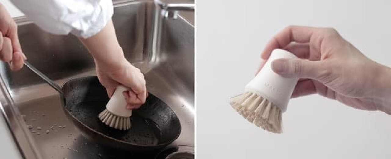 キッチン清掃道具「清潔謹製」シリーズ -- 使い心地を追求したブラシ＆スポンジ