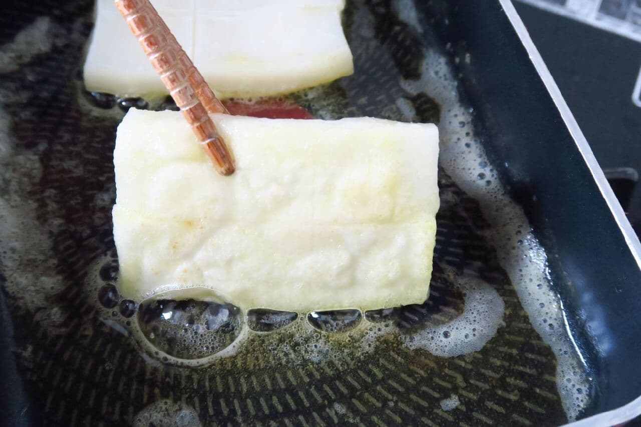 バター醤油餅のレシピ